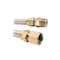 Thrifco Plumbing Stainless Steel Gas Flex -5/8 Inch O.D. x 1/2 Inch I.D. x 18 Inch Long with 3/4 Inch MIP 4400693 - alternate 2